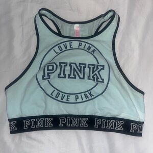 Victoria's Secret PINK Light Blue Sports Bra